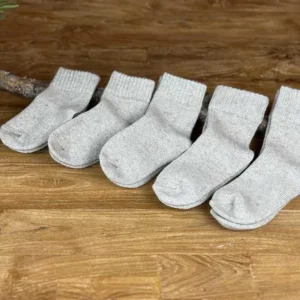 Baby- und Kindersocken aus Alpaka-Mix